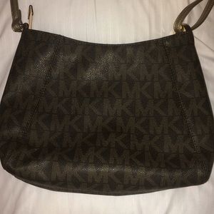 Michael Kors dark brown bag